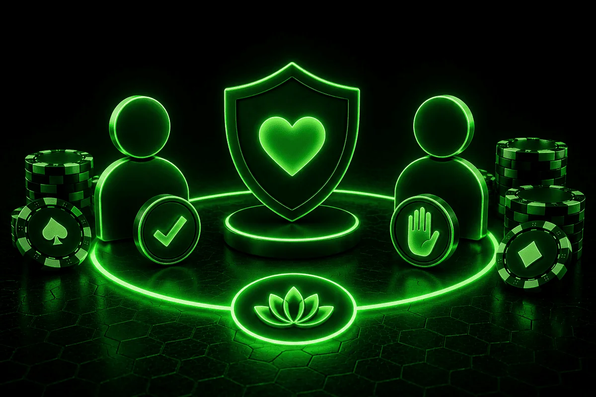 Rainbet responsible gambling visual
